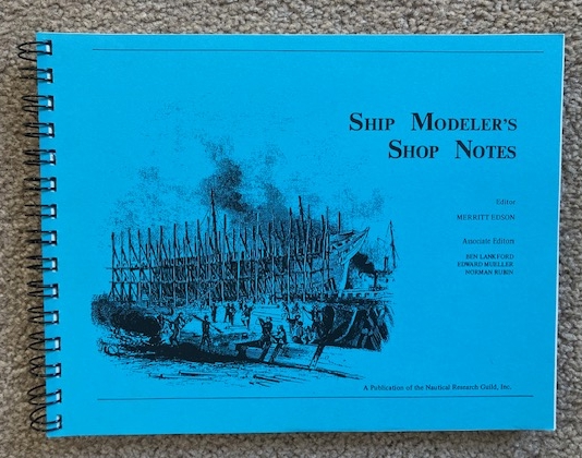Ship Modeler's Shop Notes