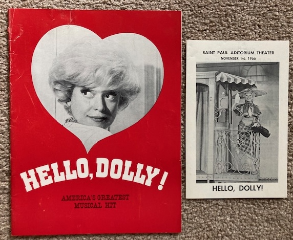 Hello, Dolly Theater Program(s) [Carol Channing] [1966] [Saint Paul, MN]