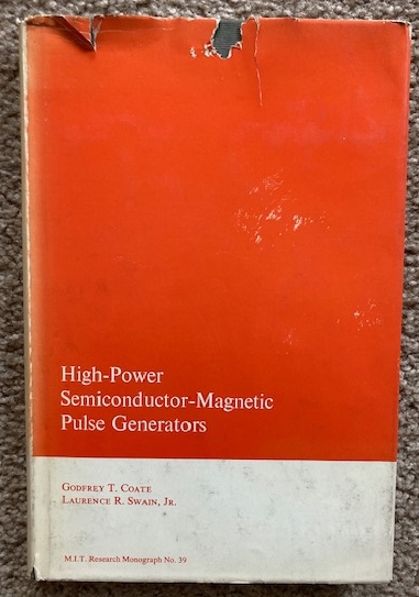 High-Power Semiconductor-Magnetic Pulse Generators [Research Monograph No. 39]