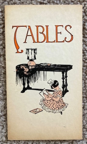 St. Johns Table Company: Tables advertising broshure [ca 1920's-1930's] [furniture]