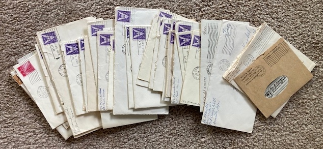 Lot of World War 2 Era Letters [1942-1944] [World War II; WW2]