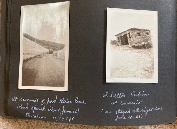 1930 Photograph/ Vacation Album/Scrapbook [vacation through the American West]