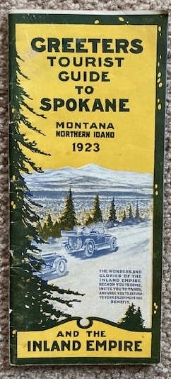 1923 Greeters Tourist Guide to Spokane, Montana, Northern Idaho [Washington]