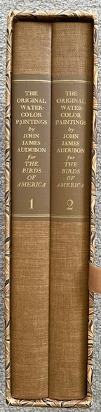 The Original Water-Color Paintings by John James Audubon for The Birds of America (Two-Volume Set, in Slipcase)