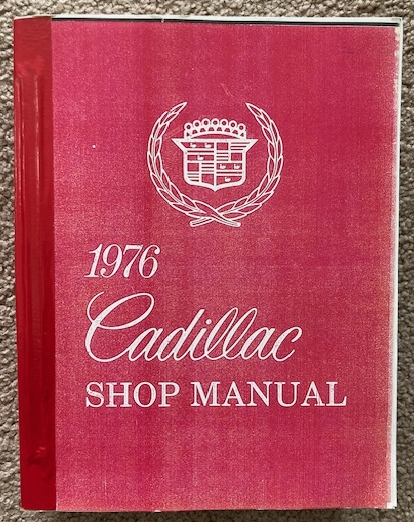 1979 Cadillac Shop Manual [Reproduction]