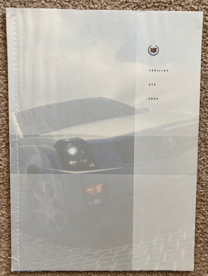 2004 Cadillac CTS Sales Brochure
