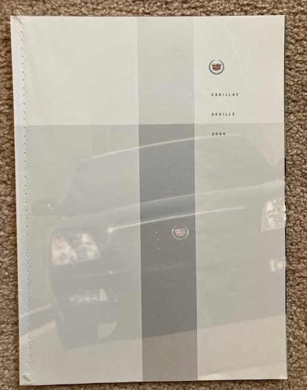 2004 Cadillac Deville Sales Brochure [DHS, DTS]