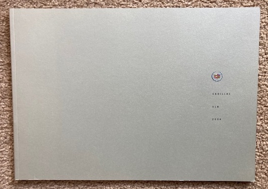 2004 Cadillac XLR sales brochure