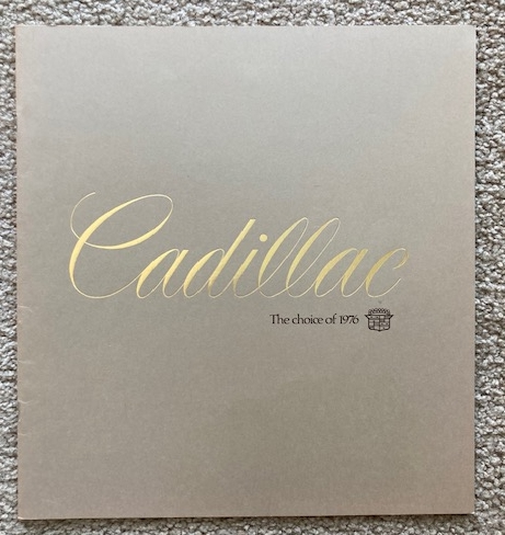 1976 Cadillac sales brochure [full line]