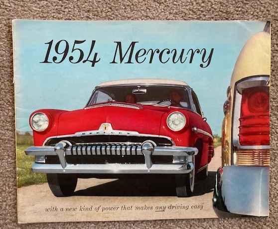 1954 Mercury sales brochure