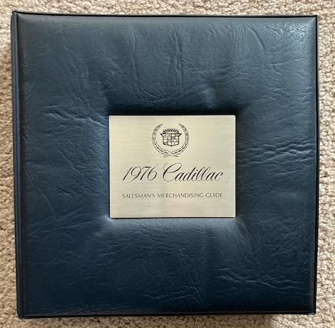 1976 Cadillac Salesman's Merchandising Guide