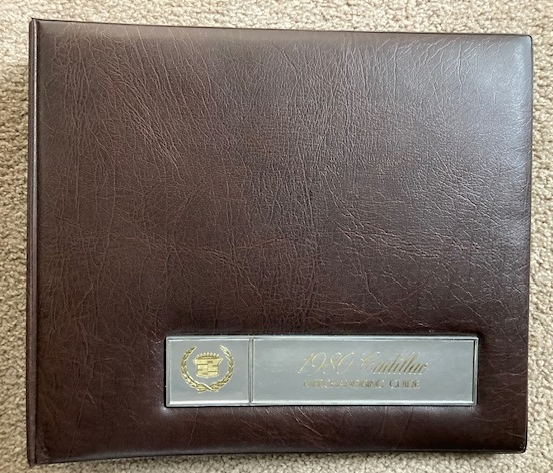 1980 Cadillac Merchandising Guide [Dealer Showroom / Salesman's sales aid]