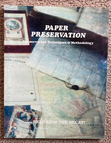 Paper Preservation: Conservation Techniques and Methodology