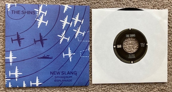 The Shins: New Slang / Sphagnum Esplanade [45 rpm record - SP 548]