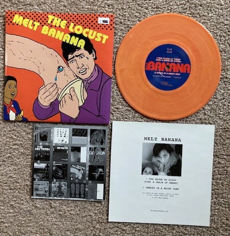 Melt Banana: The Locust / Melt Banana [45 rpm record - GSL48]