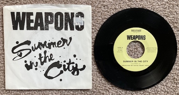 Weapons: Summer in the City / Easy to Please [45 rpm record]