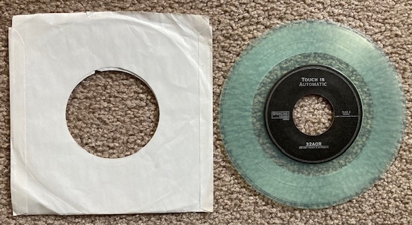 Touch is Automatic: 32AOR / Icky Vibes [45 rpm record - SR002]