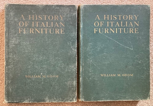 A History of Italian Furniture: From the Fourteenth to the Early Nineteenth Centuries (2 volume set) [Limited Edition]