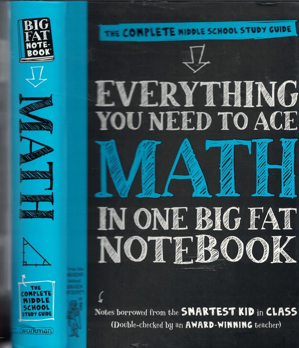 Everything You Need to Ace Math in One Big Fat Notebook Complete Middle  School Study Guide