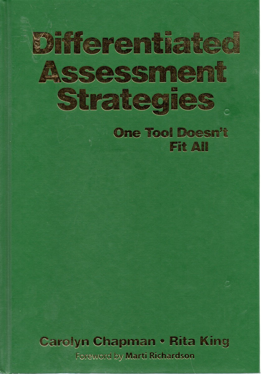 Image for Differentiated Assessment Strategies One Tool Doesn't Fit All Differentiated Assessment Strategies One Tool Doesn't Fit All