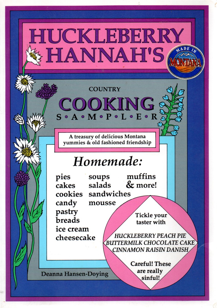 Huckleberry Hannah's Country Cooking Sampler