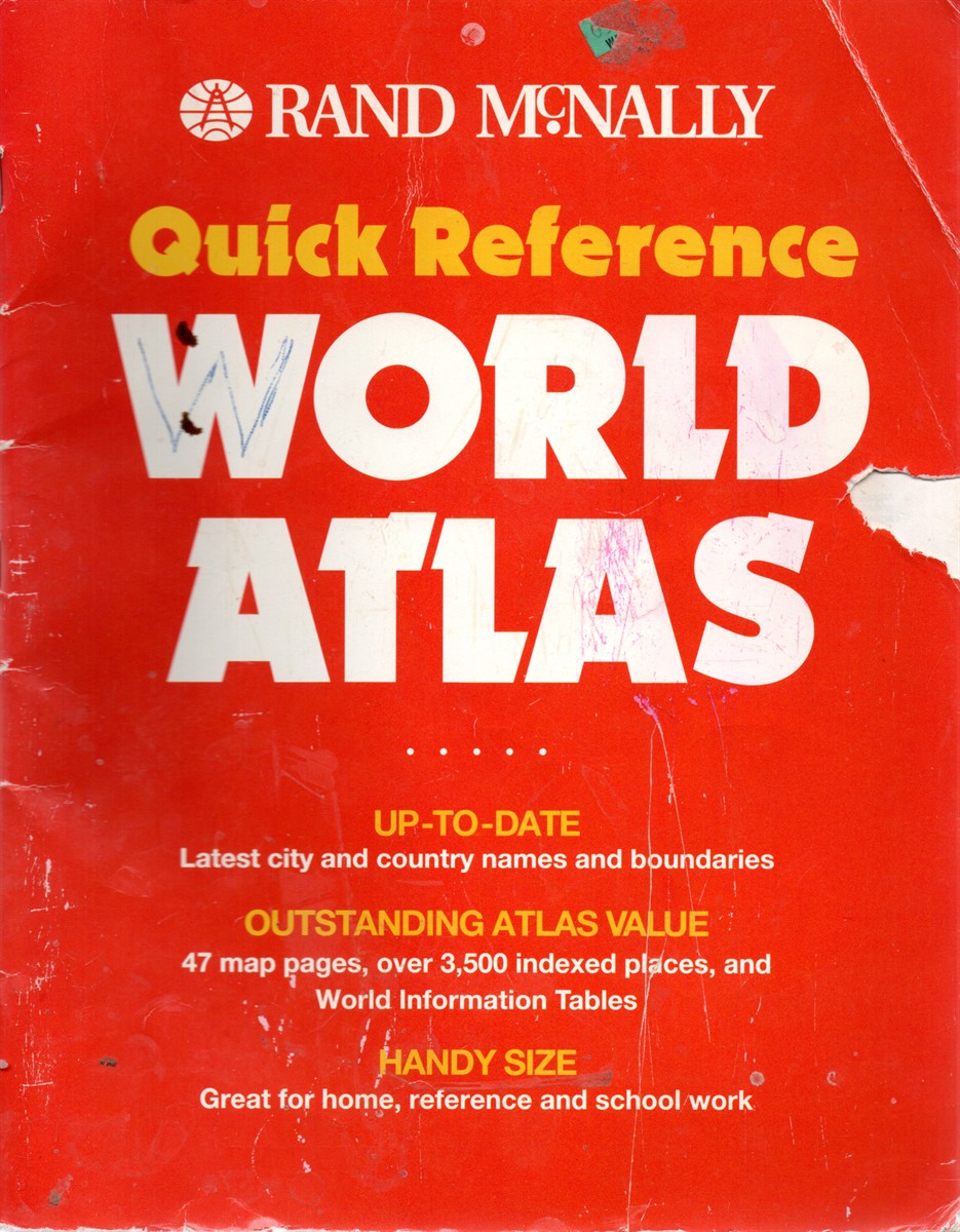 Rand Mcnally Quick Reference World Atlas