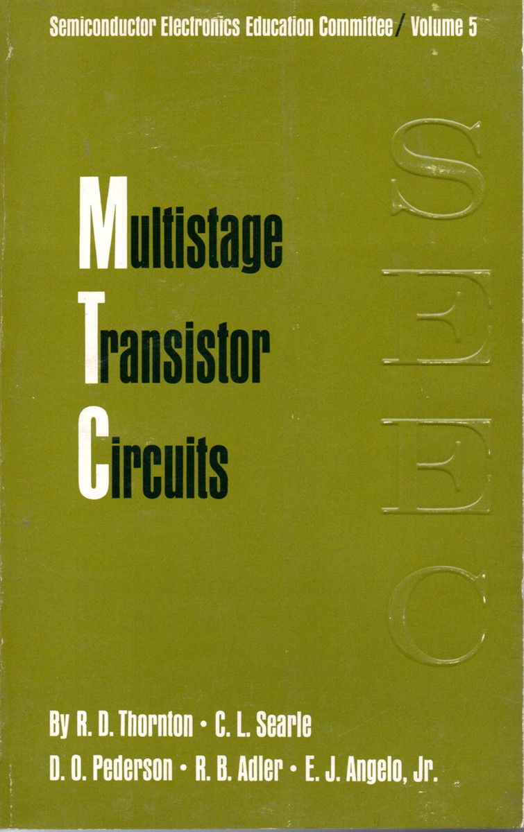 Multistage Transistor Circuits Semiconductor Electronic Education Committee, Vol. 5