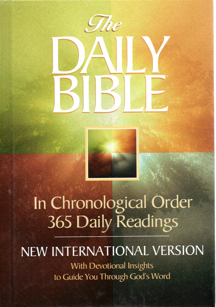 The Daily Bible In Chronological Order 365 Daily Readings