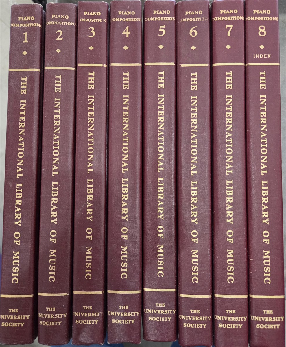 The International Library of Music Volumes 1-8 Piano Series