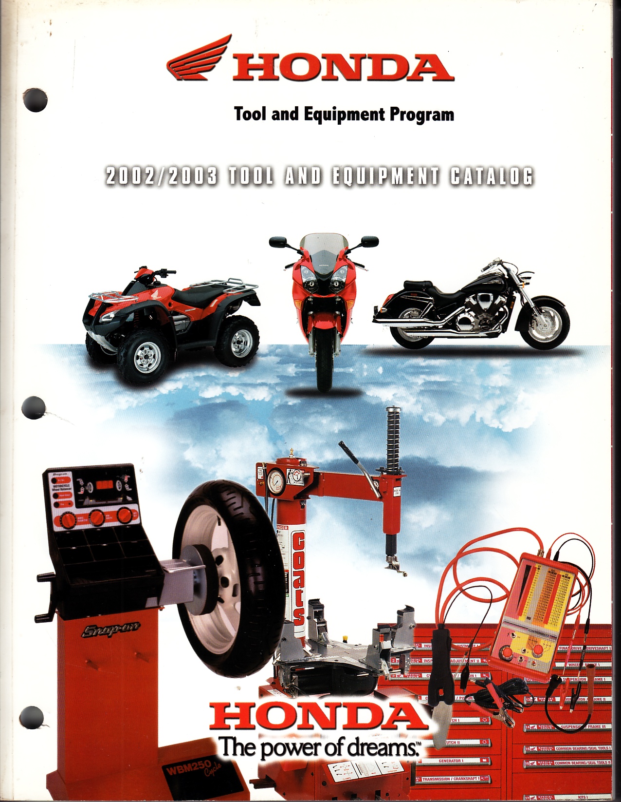 Image for Honda Tool and Equipment Program 2003 / 2003 Tool and Equipment Catalog
