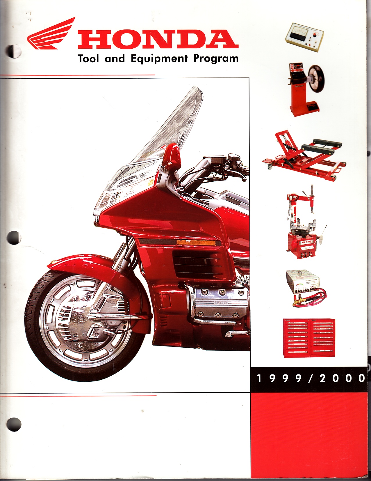 Image for Honda Tool and Equipment Program 1999/2000 Tool and Equipment Catalog