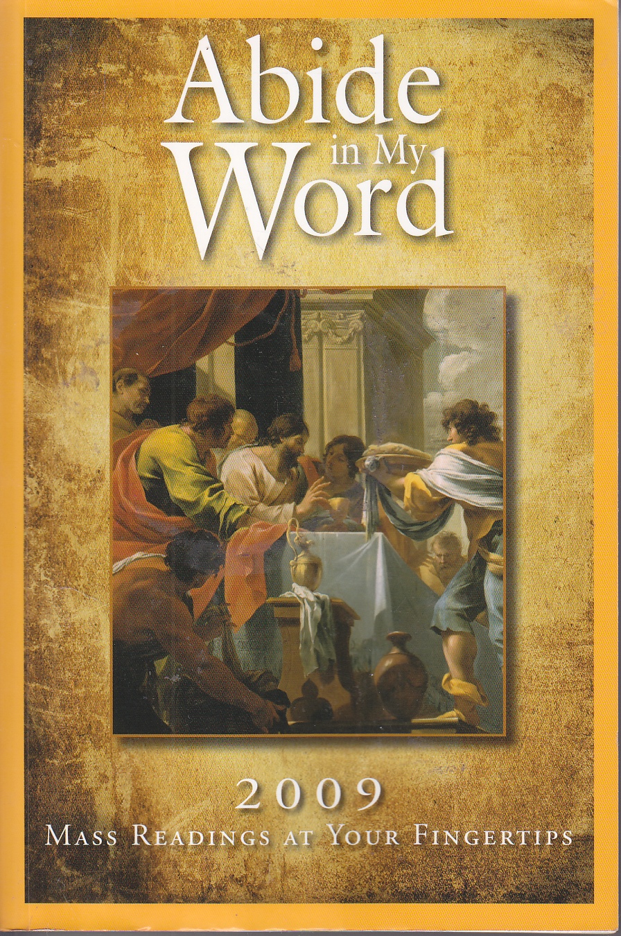 Image for Abide in My Word Mass Readings At Your Fingertips
