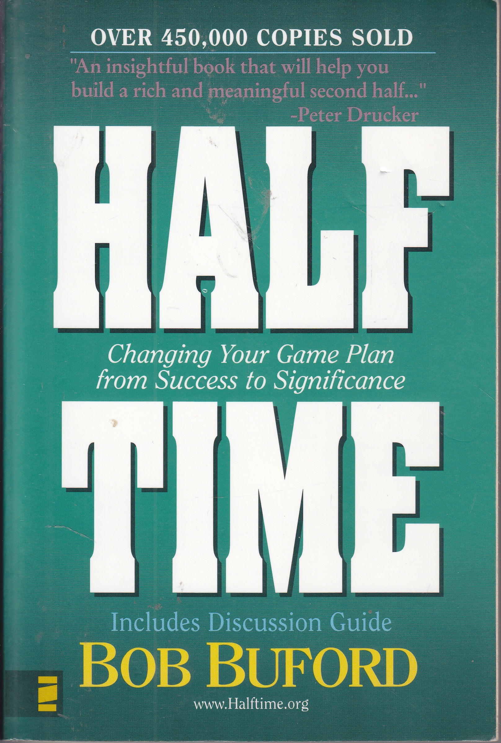 Image for Halftime Changing Your Game Plan from Success to Significance