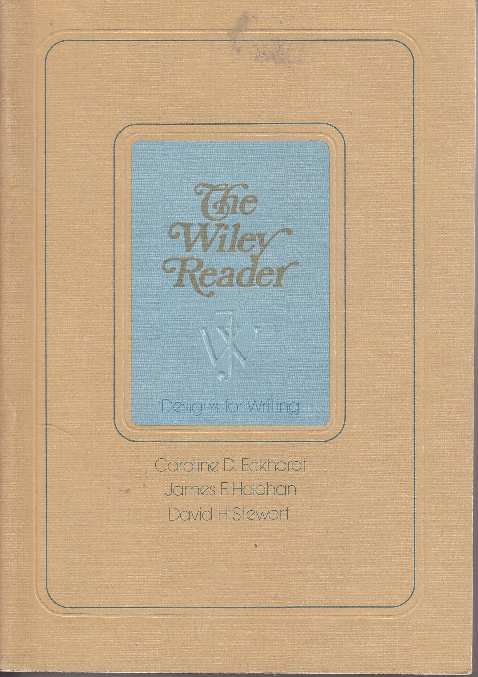 Image for The Wiley Reader Designs for Writing