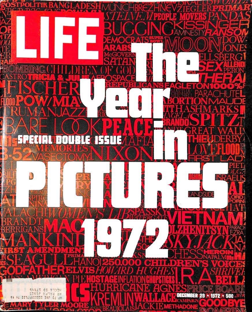 LIFE Magazine, December 29, 1972 The Year in Pictures 1972