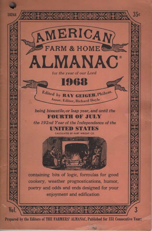 American Farm & Home Almanac 1968