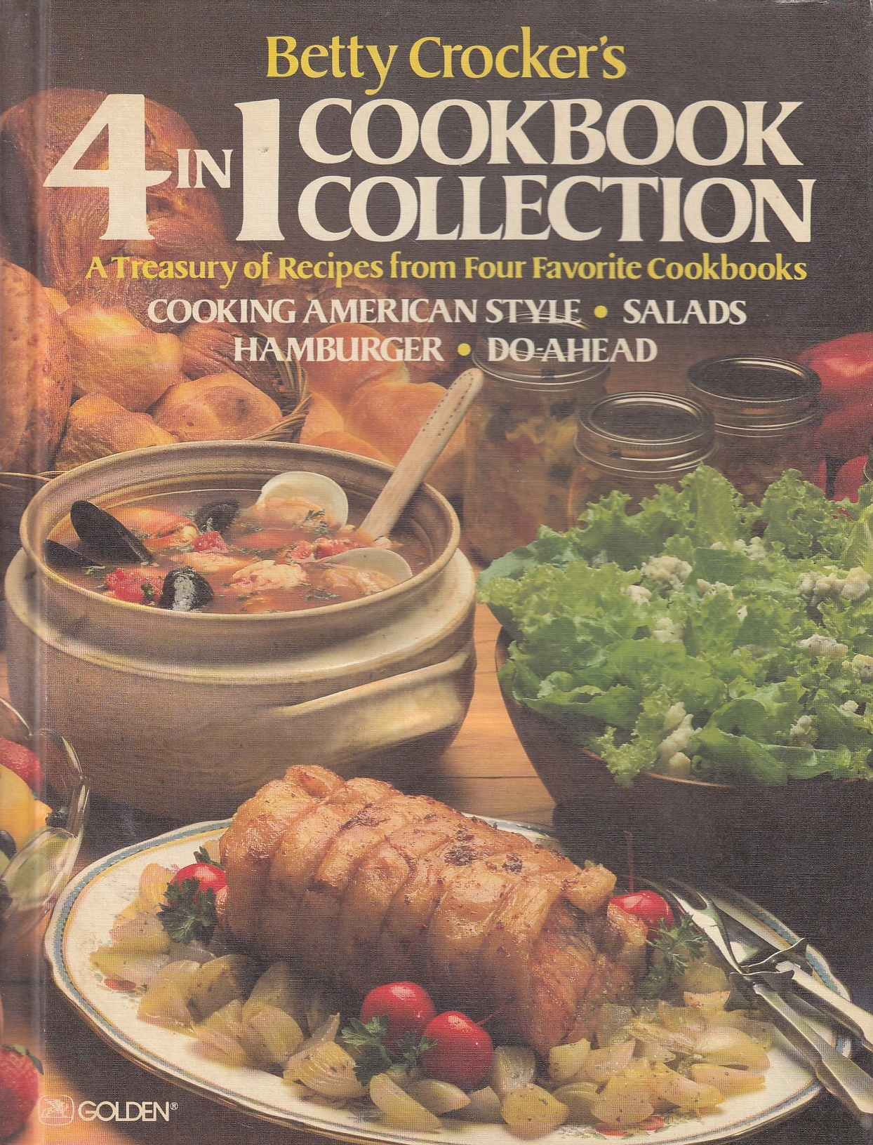 Image for Betty Crocker's 4 in 1 Cookbook Collection