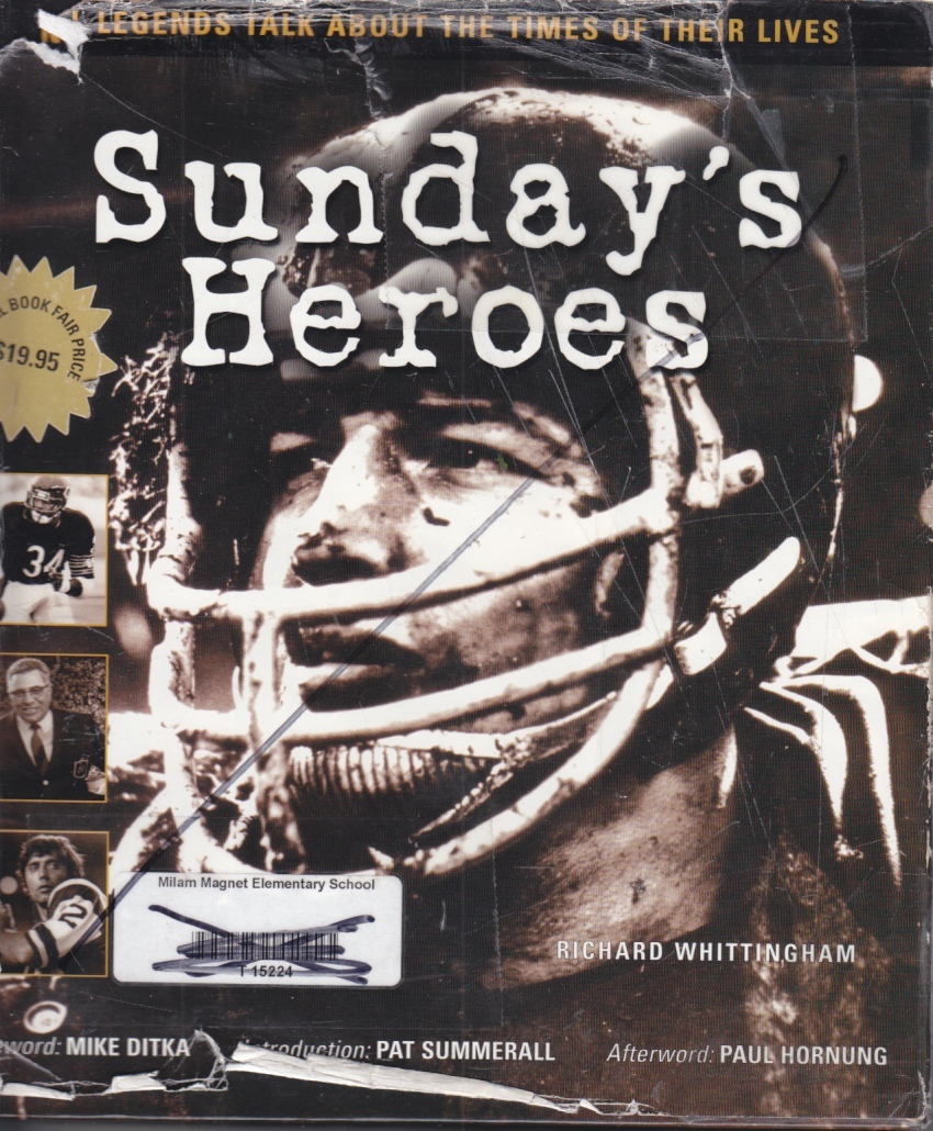 Image for Sunday's Heroes NFL Legends Talk about the Times of Their Lives