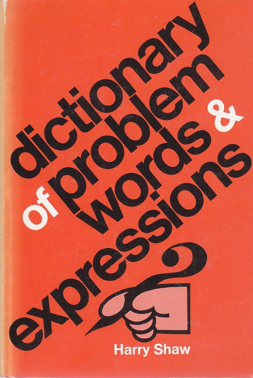 Image for Dictionary of Problem Words and Expressions