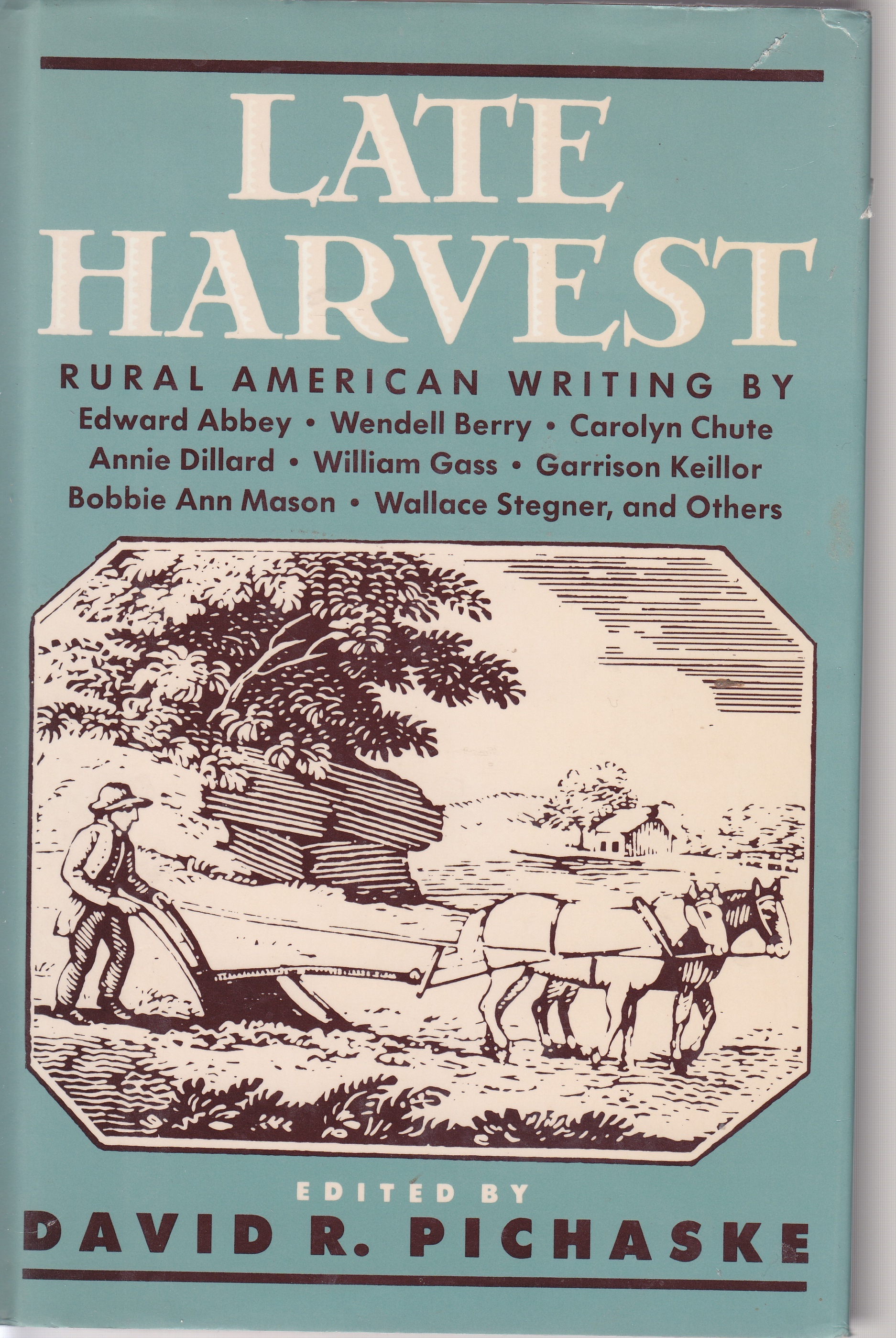 Image for Late Harvest Rural American Writing