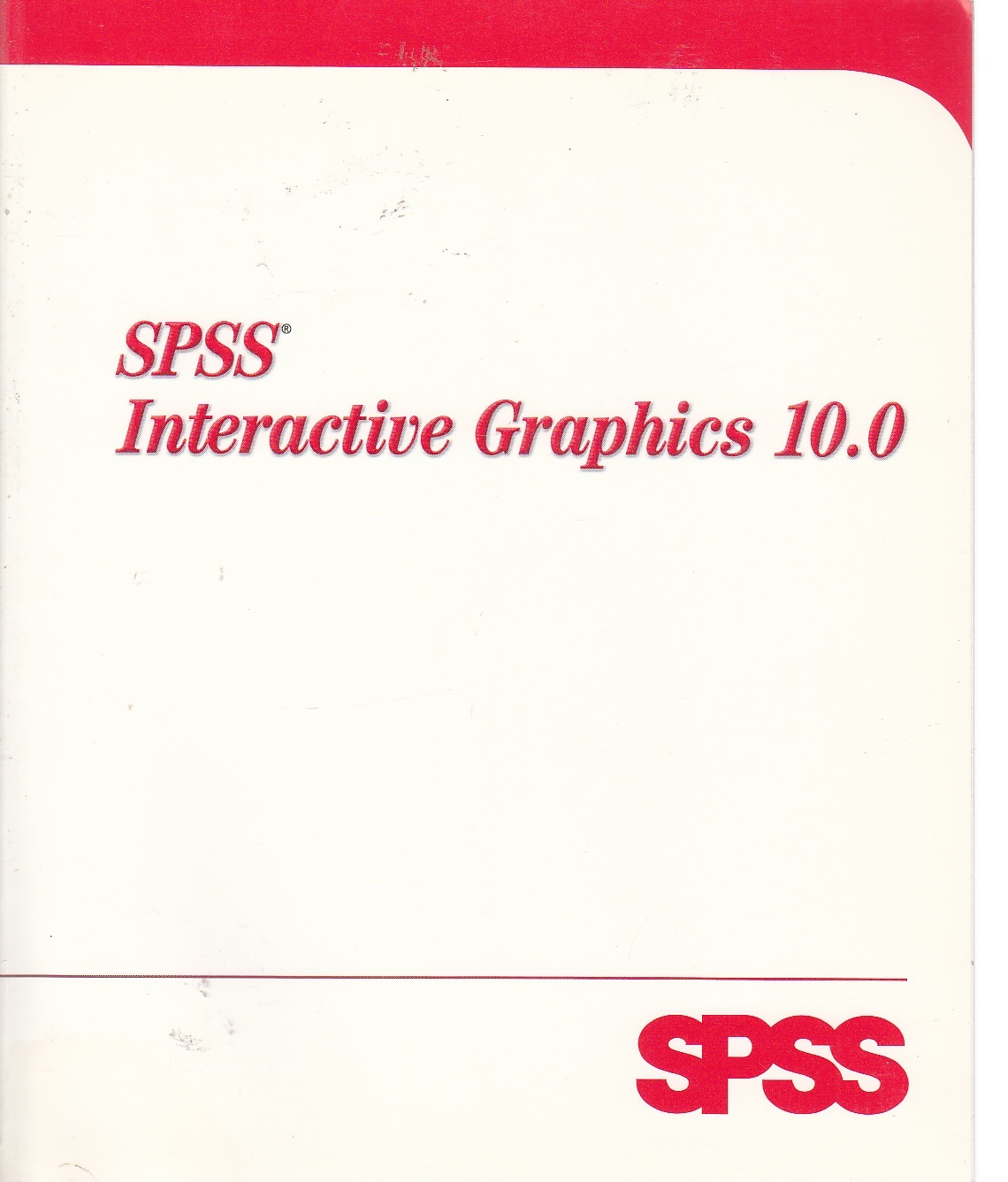 Image for SPSS Interactive Graphics 10.0