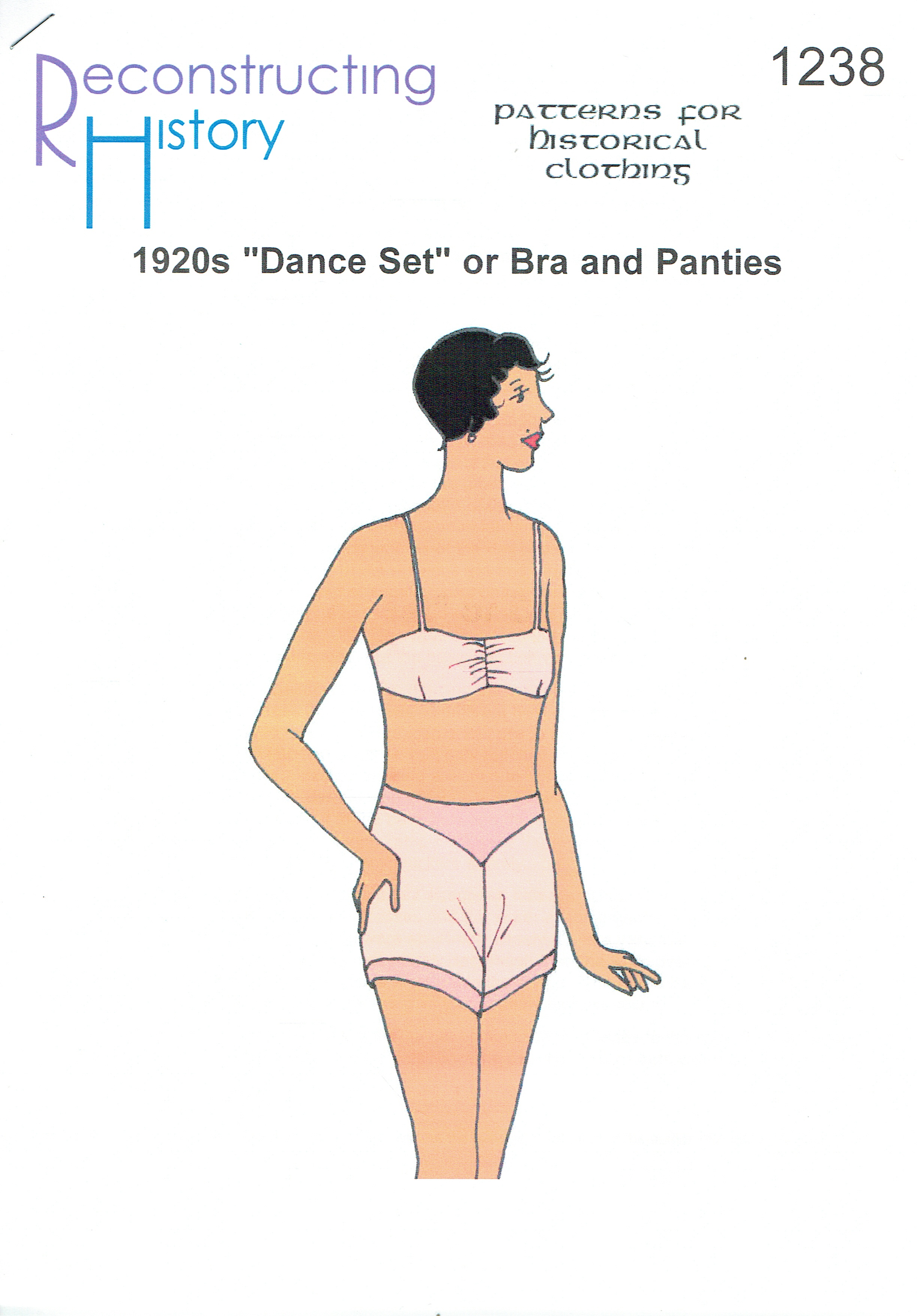 RH1238: 1920S DANCE SET, OR BRA AND PANTIES CIRCA 1920S