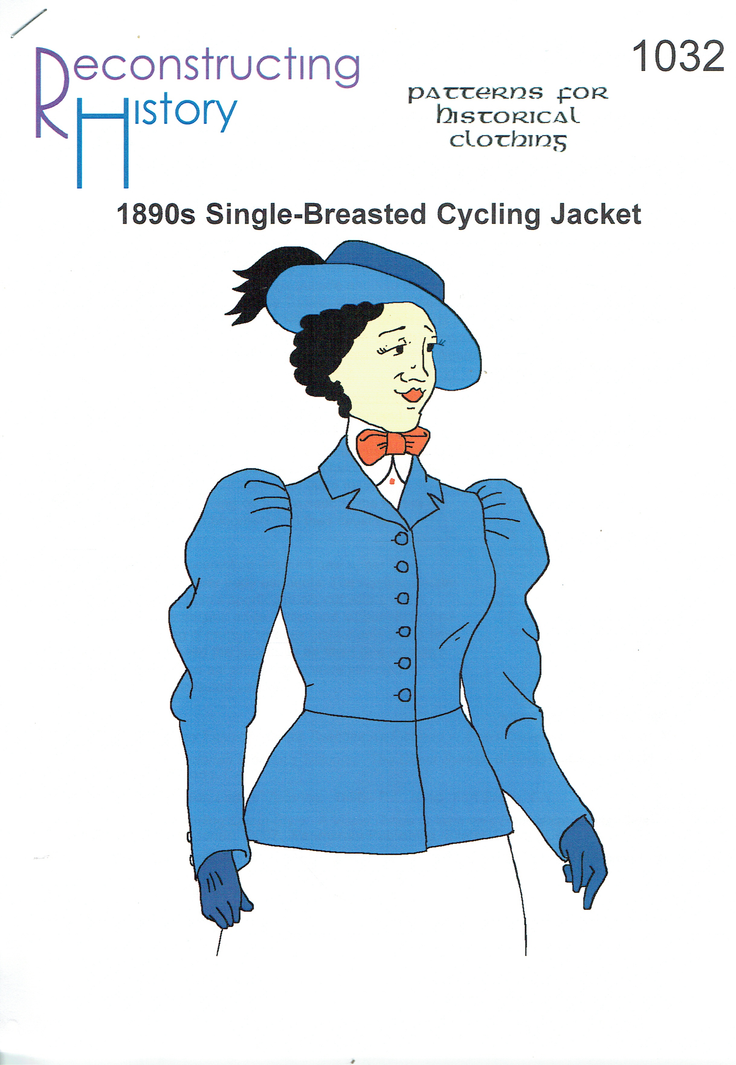 RH1032: LADIES' 1890S SINGLE-BREASTED CYCLING JACKET