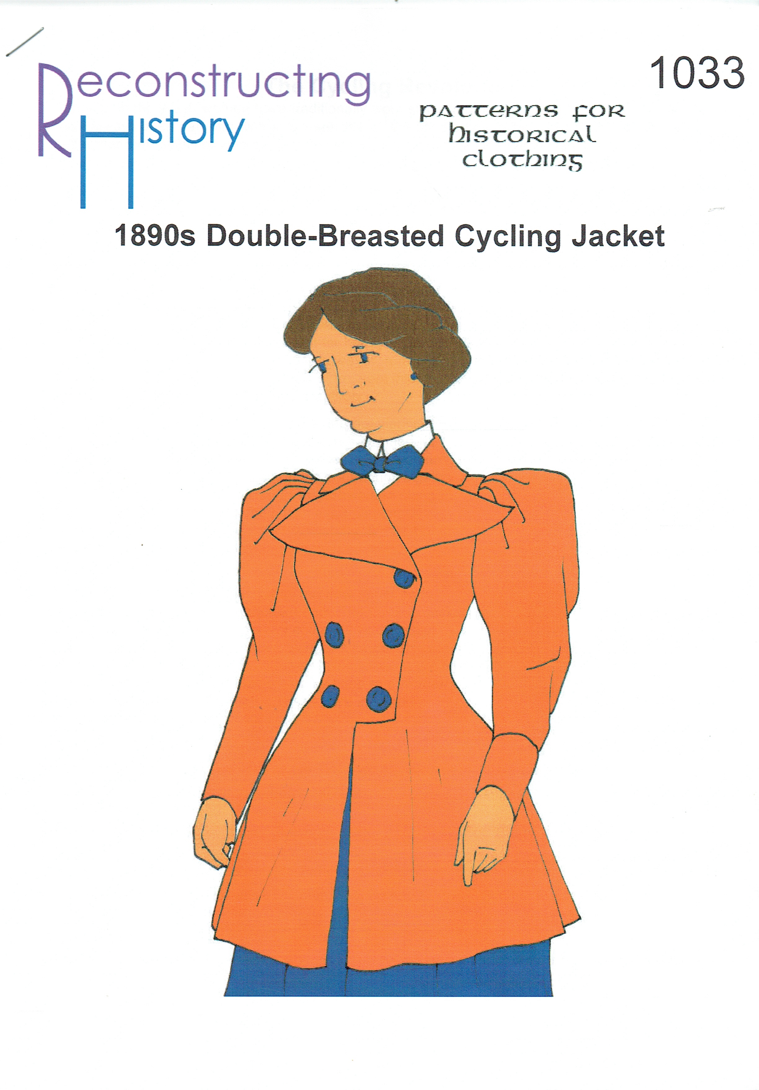 RH1033: LADIES' 1890S DOUBLE-BREASTED CYCLING JACKET