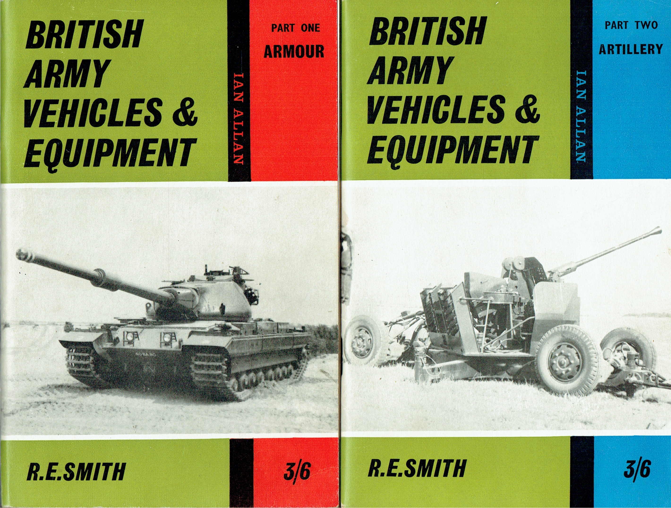 BRITISH ARMY VEHICLES AND EQUIPMENT: PART ONE: ARMOUR + PART TWO ...