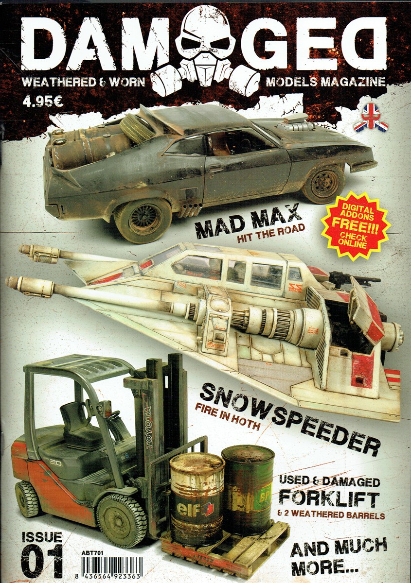 DAMAGED: WEATHERED & WORN MODELS MAGAZINE: ISSUE 1