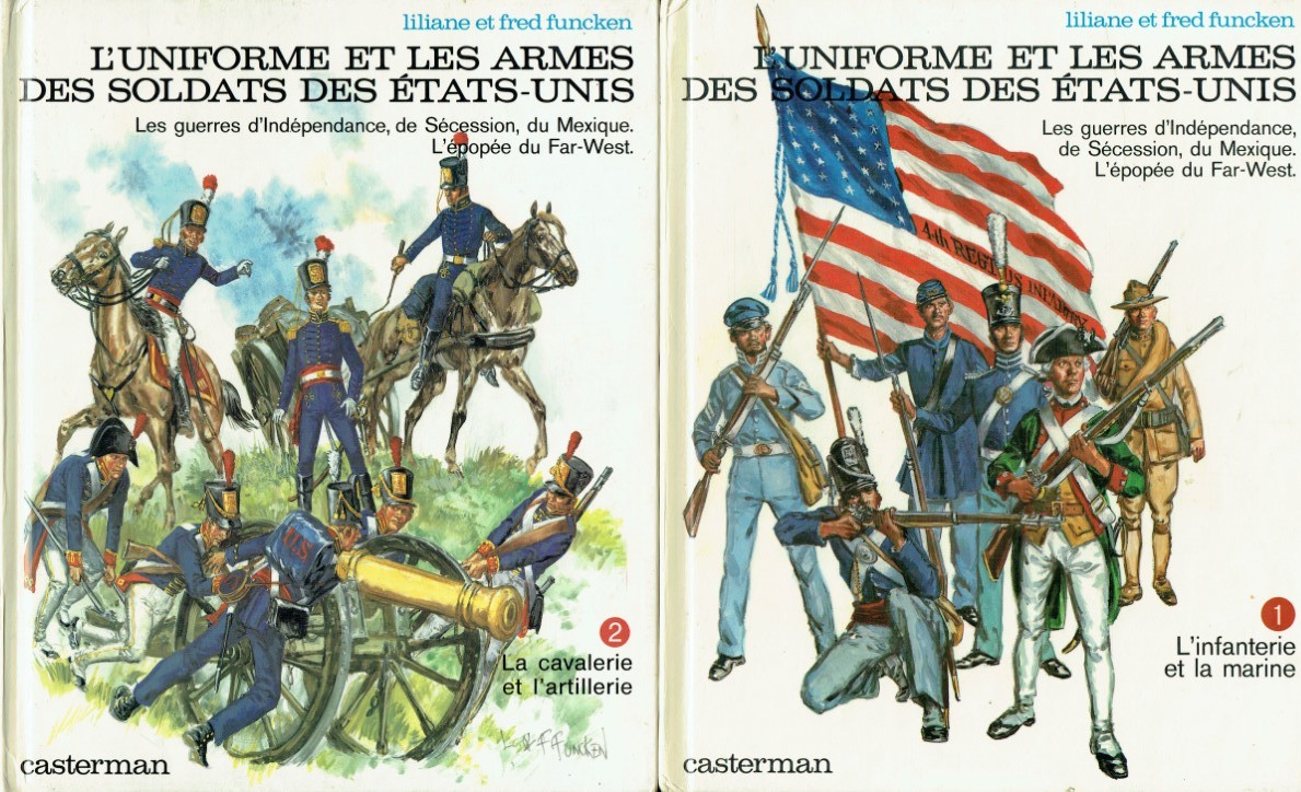 L'UNIFORME ET LES ARMES DES SOLDATS DES ETATS-UNIS (TWO VOLUME SET)
