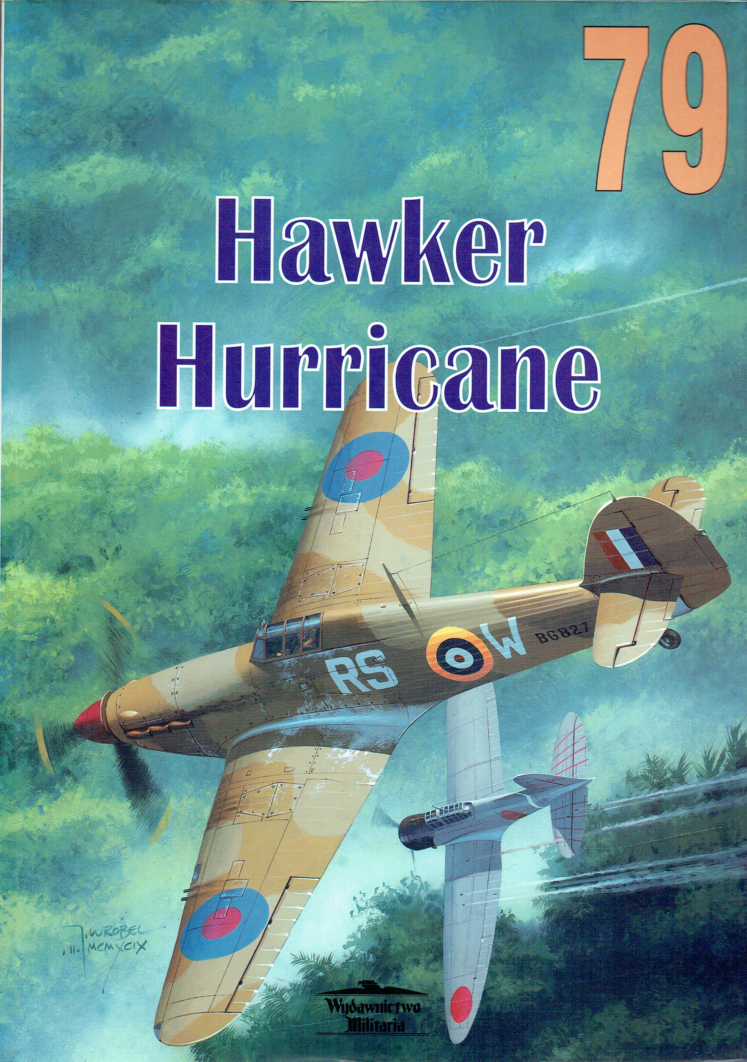 HAWKER HURRICANE 1939-1945 (POLISH TEXT)
