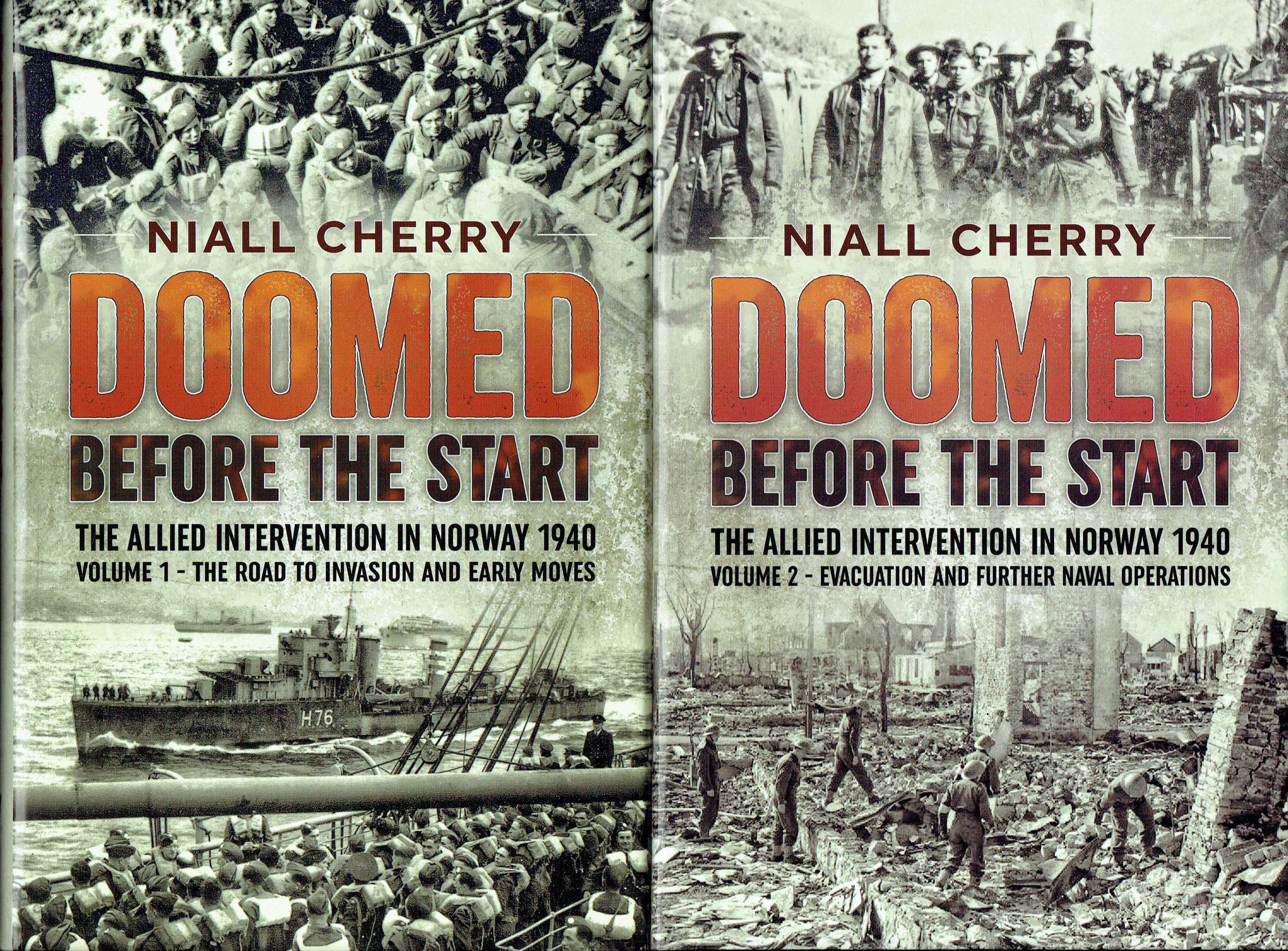 DOOMED BEFORE THE START : THE ALLIED INTERVENTION IN NORWAY 1940 (TWO VOLUME SET)