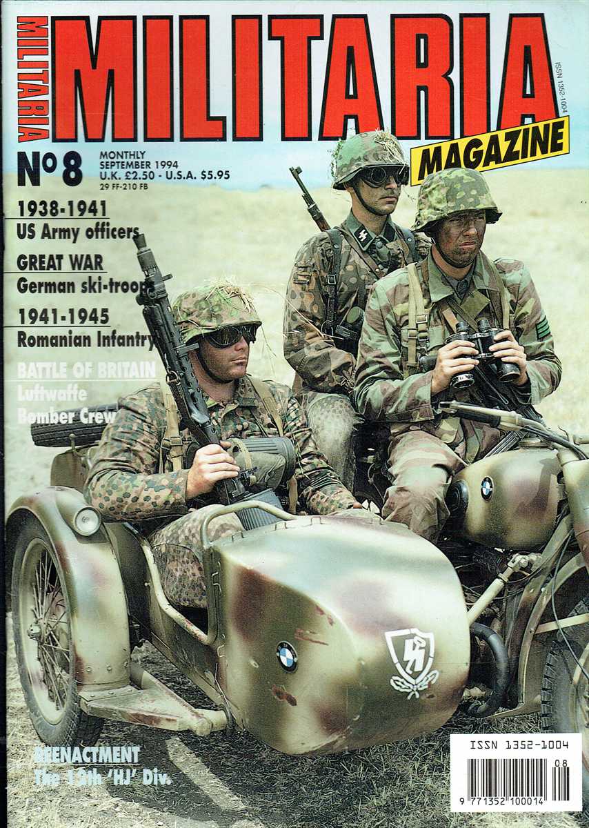 MILITARIA MAGAZINE NO 8 : SEPTEMBER 1994